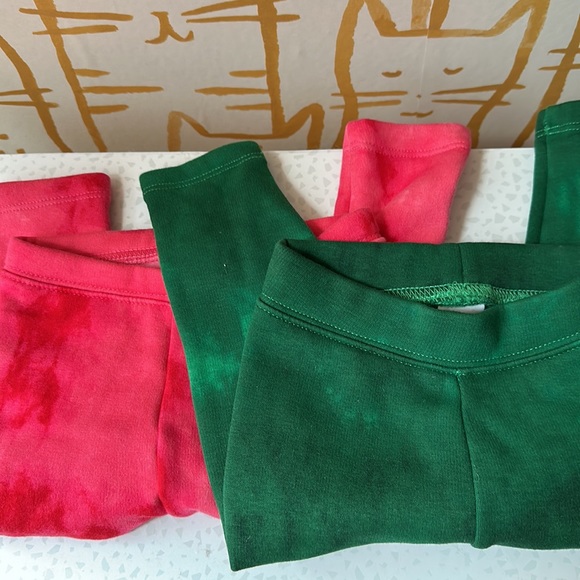 Baby Gap Toddler Cozy Fleece Leggings 12-18 months RED - Picture 5 of 5